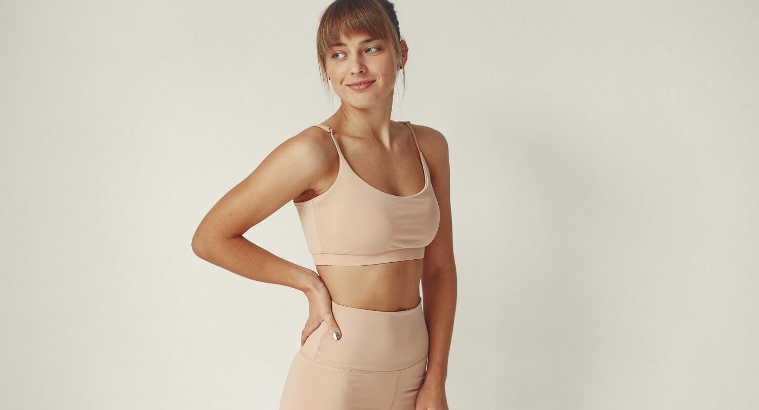 Mulher com corpo ectomorfo